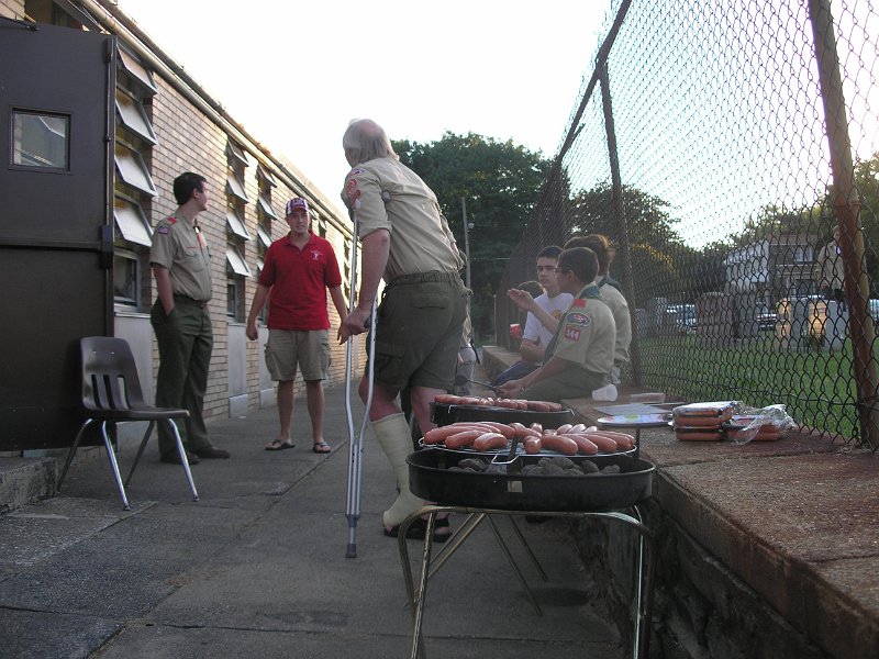 Hot dog dinner-Ricket's Glen camping trip 002.jpg